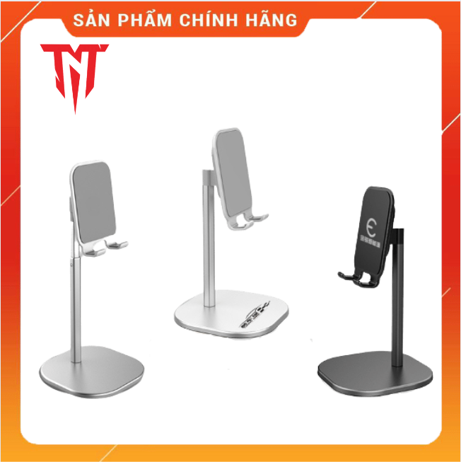 Giá đở điện thoại K1 , K2 đế tròn khung nhôm chắc chắn đế tròn desktop - Hàng chính hãng