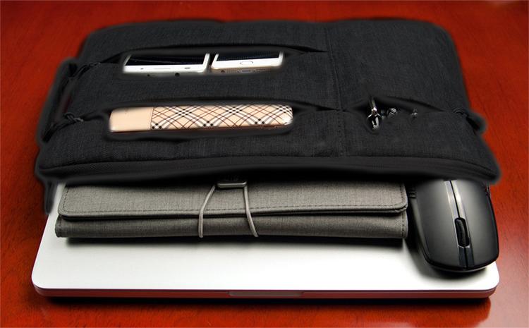 Túi Chống Sốc Macbook Laptop TCS - Đen