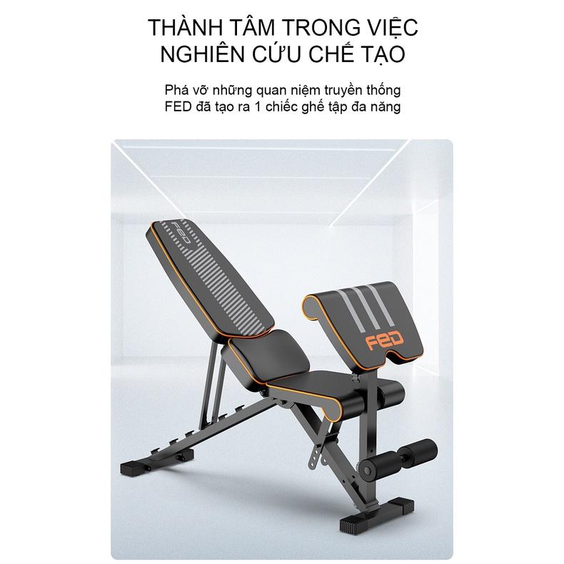 Ghế Tập Tạ Điều Chỉnh Đa Năng FED-XM0117 - Hàng Chính Hãng