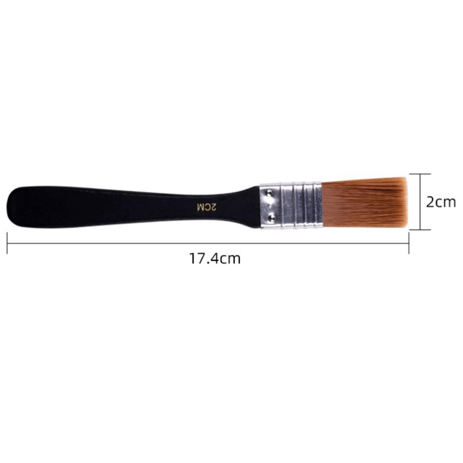 Artist Paint Brushes Acrylic Oil Watercolour Painting Craft Nylon Brush