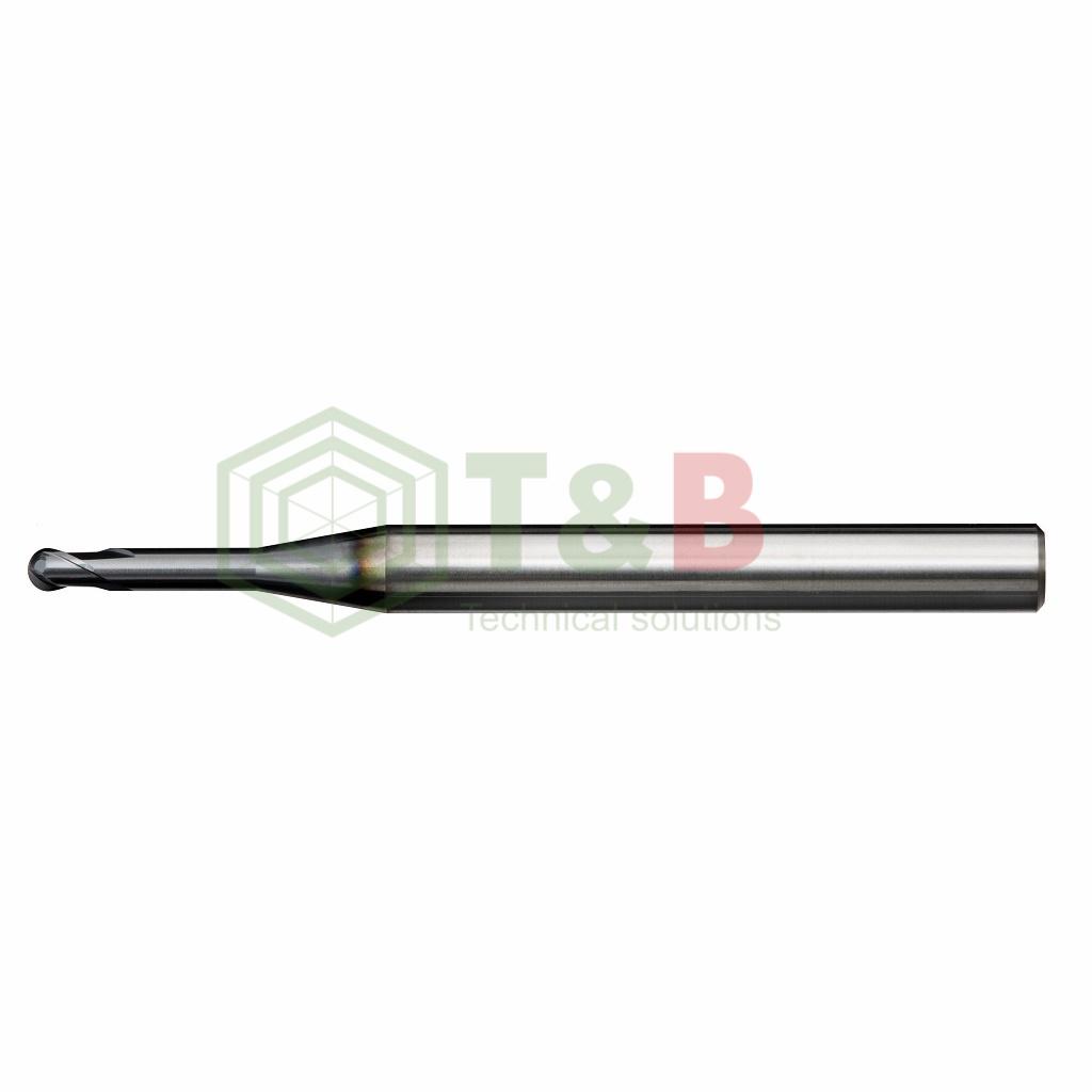 Dao Phay Cầu Cổ Dài R1x16x60L Union Tool Model CSELB2020-160-6,Dao phay ngón gia công trước nhiệt, đồng, nhôm