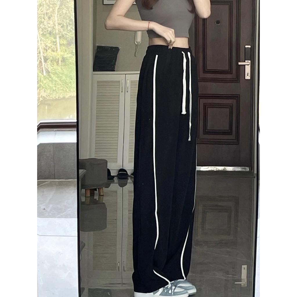 Quần Nỉ Ống Rộng Lưng Cao Dáng Suông, Quần Thể Thao Unisex Zinti QD29