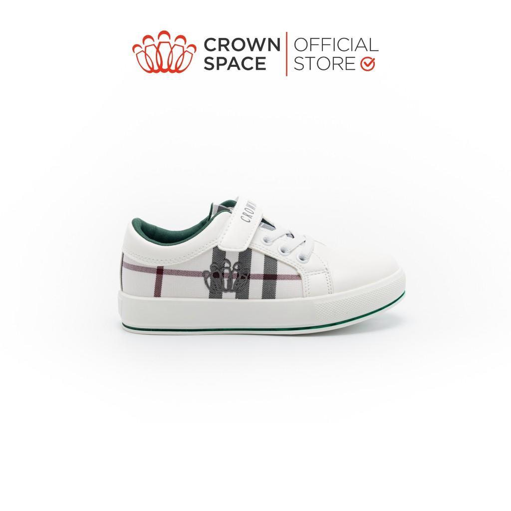 Giày Sneaker Bé Trai Cổ Thấp Chính Hãng Crown Space UK Active Trẻ em Cao Cấp CRUK256