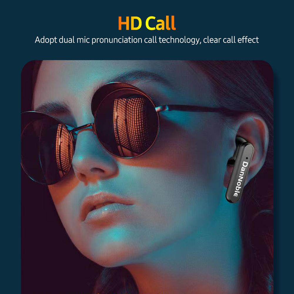 Tai nghe không dây V7 BT Thiết kế tiện dụng Chất lượng âm thanh HiFi với màn hình hiển thị kỹ thuật số