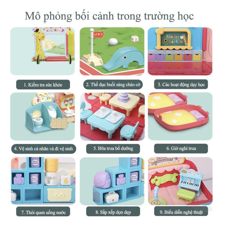 Đồ chơi Ngôi nhà búp bê mẫu giáo cho bé Campus Life - AsiaMart