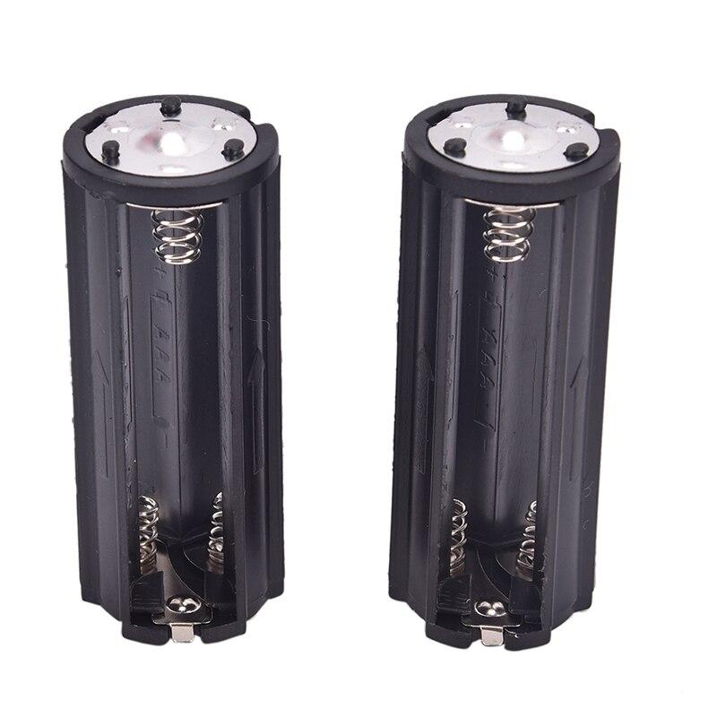 2 Cái/lốc Pin Cho 3X Pin AAA Hộp Đựng Pin Dành Cho 1.5V Cực Đen Cho Hàn hộp Bảo Quản