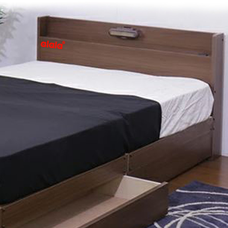 Giường ngủ ALALA31 gỗ HMR chống nước - www.ALALA.vn® - Za.lo: 0939.622220