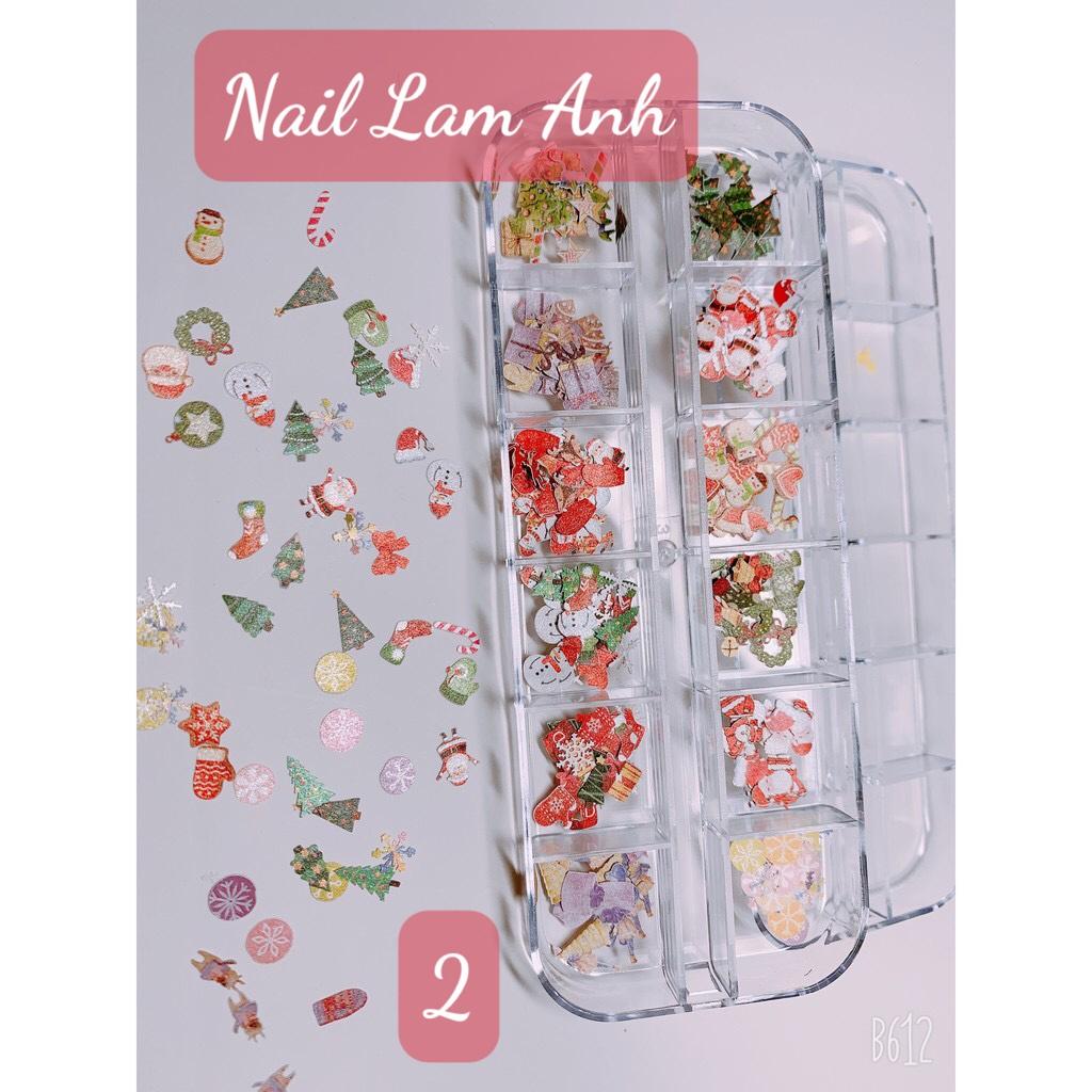 Sticker ẩn gel, sticker dán móng, hình dán móng trang trí mix nhiều mẫu