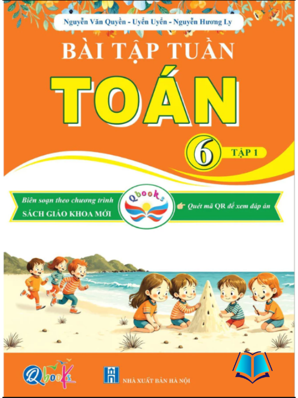 Sách - Combo Bài Tập Tuần Toán Lớp 6 - Cả Năm - Cánh Diều
