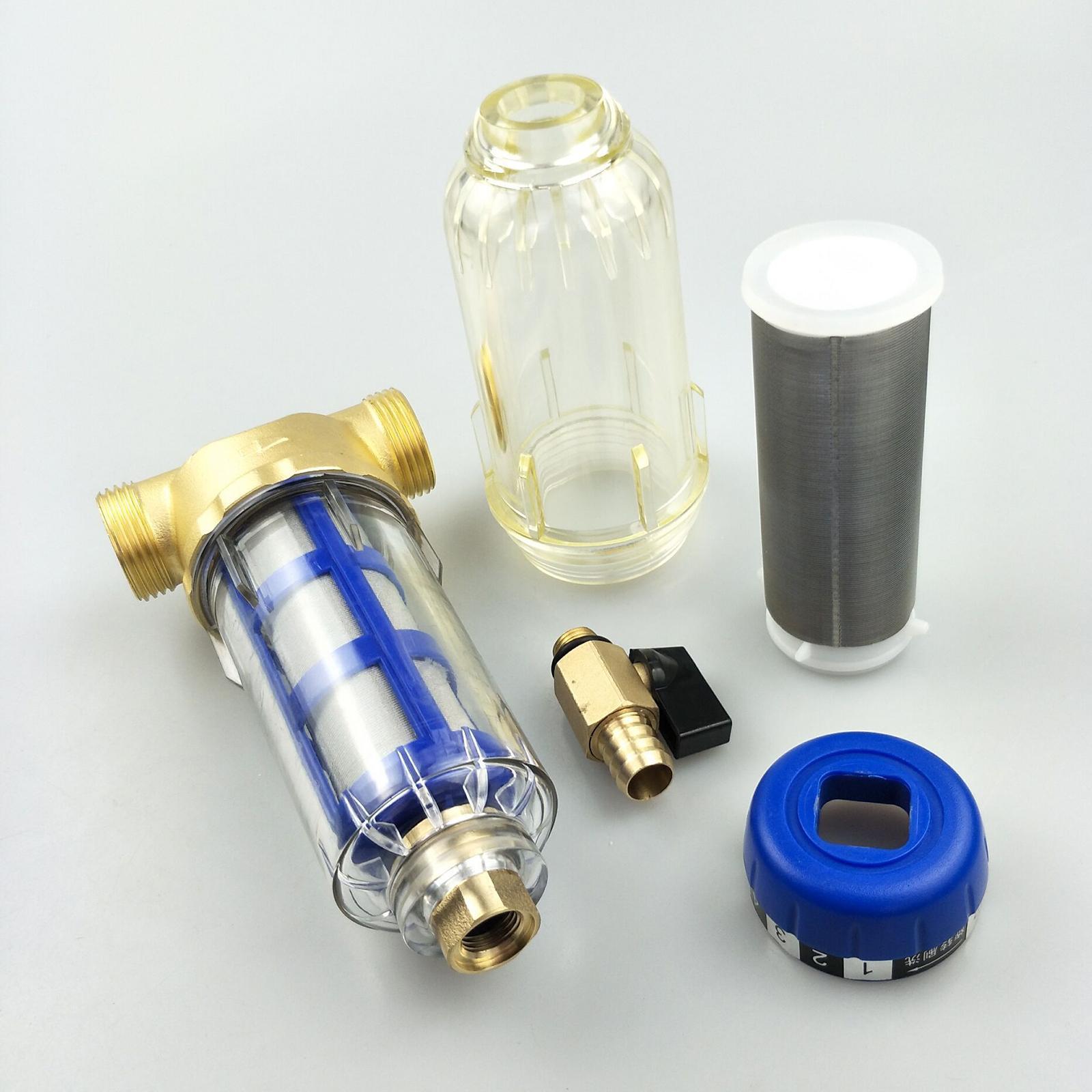 Household Mesh Down Water Filter System Sediment Water Filter 1/2inch