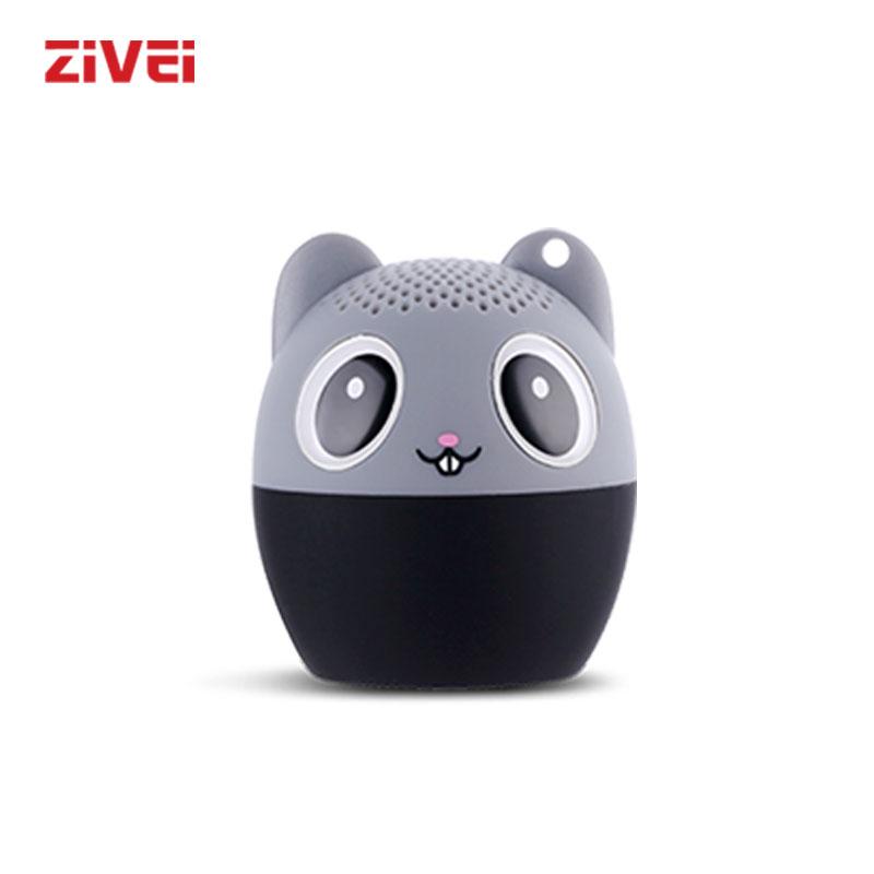 Loa mini di động ZIVEI Micro Bluetooth Loa nhỏ Hộp âm thanh thông minh Loa động vật không dây 3W mạnh mẽ Quà tặng Giáng sinh Màu sắc: Gấu trúc