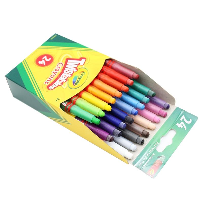 Hộp Bút Sáp Vặn Mini 24 Màu - Crayola 529724