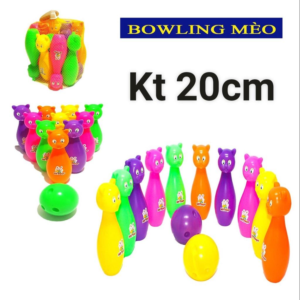 Bộ đồ chơi Bowling cỡ to bằng nhựa cho trẻ vui chơi và vận động thể chất