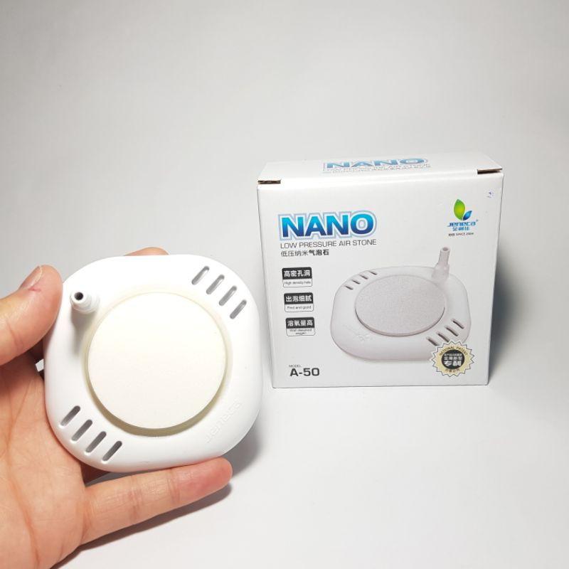 Đĩa sủi oxi siêu mịn nano Jeneca A50- A100 Sủi oxy siêu mịn cho bể cá cảnh hồ cá cảnh