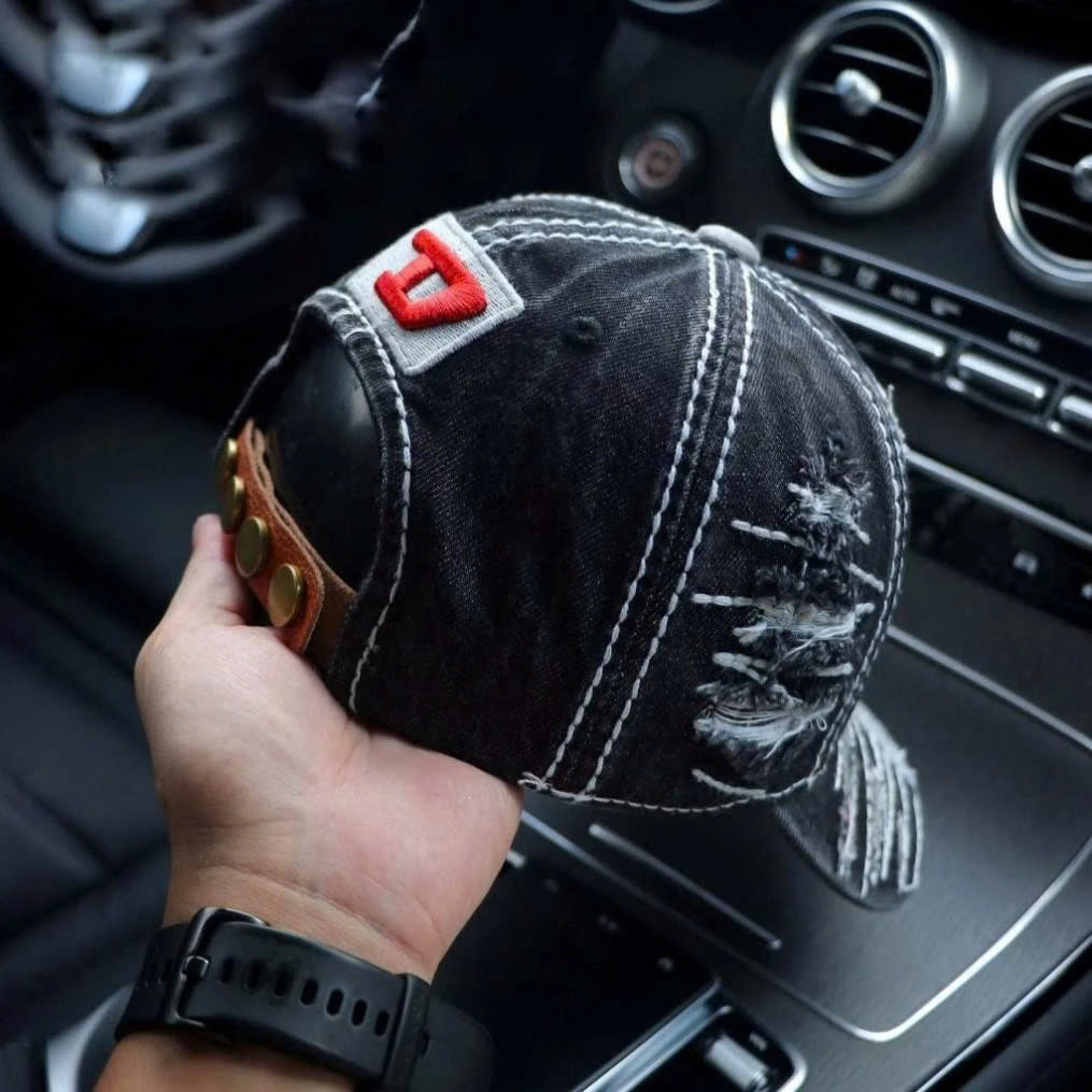 Nón kết, mũ lưỡi trai Diesel phối vải jeans form chuẩn siêu đẹp (Ảnh thật)