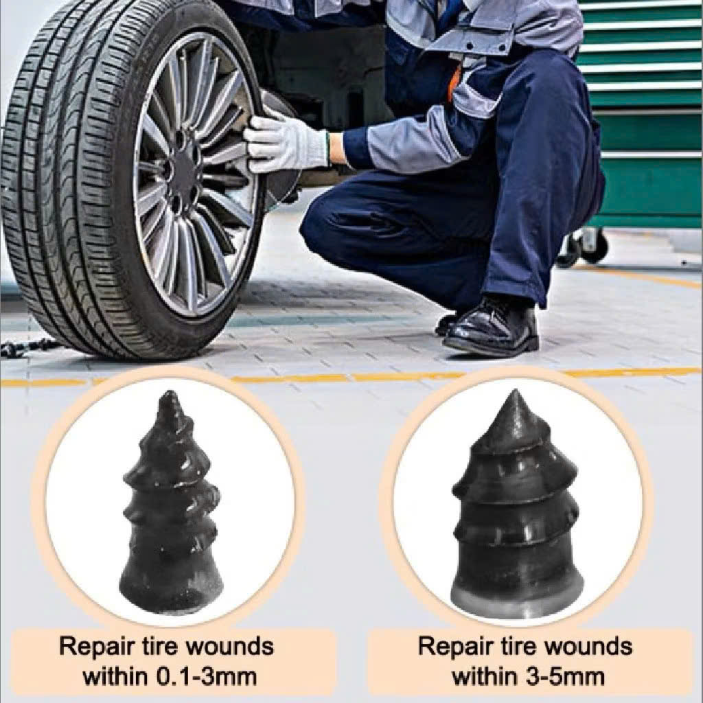 Đinh Vá Lốp Không Săm Loại Xịn – 50 Cái Dùng Cho Xe Máy, Ô Tô Không Cần Tháo Lốp