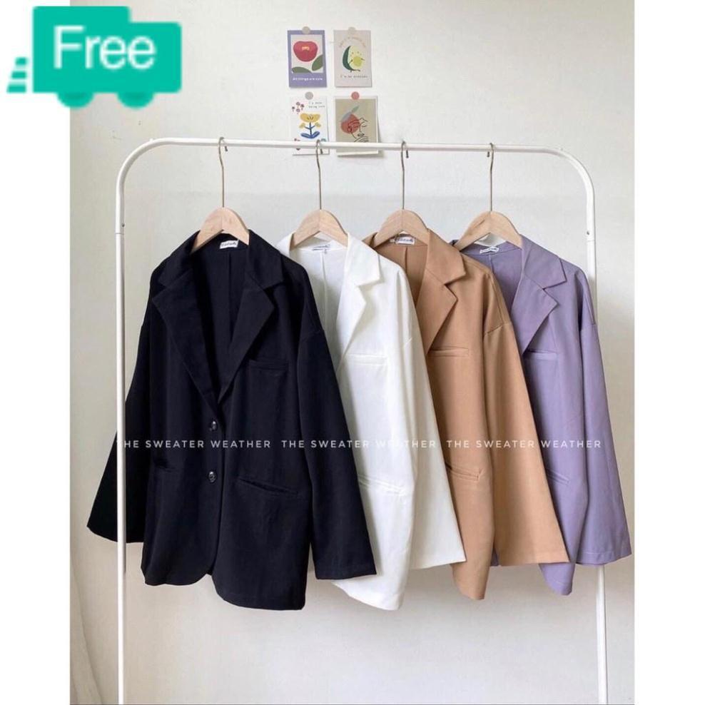 mua từ hai sp có quà nhé áo blazer trơn phong cách hàn quốc 4 màu siêu hot