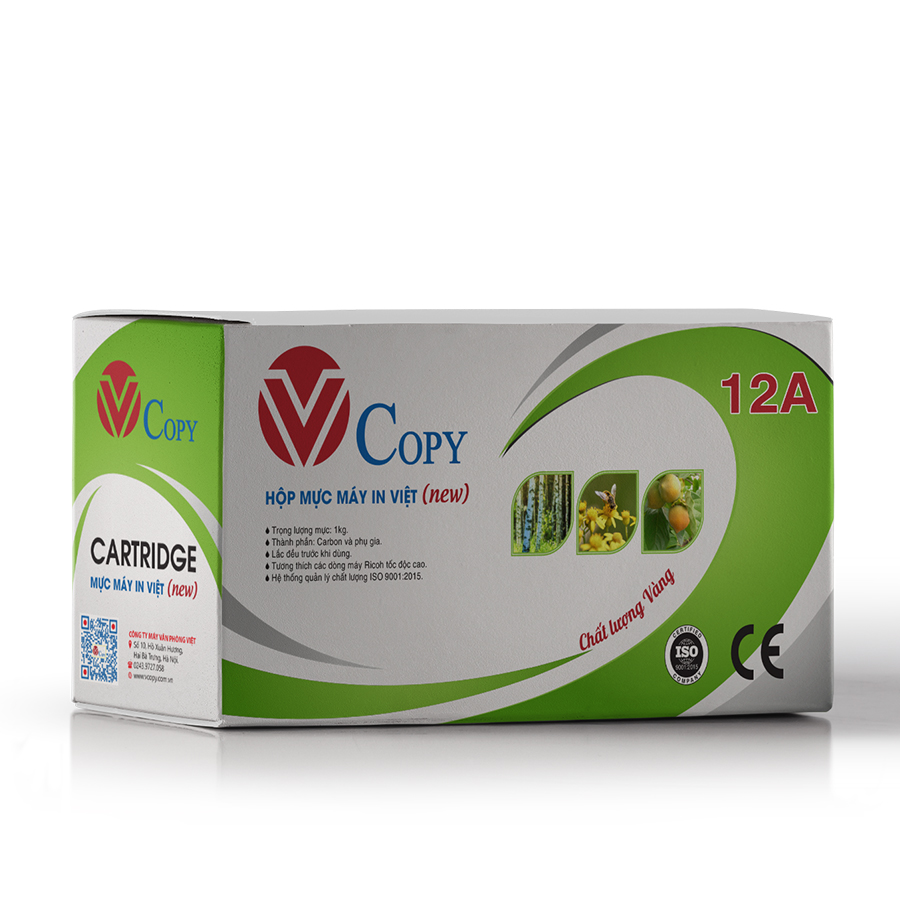 Hộp mực máy in 12A cho máy in Canon - HP