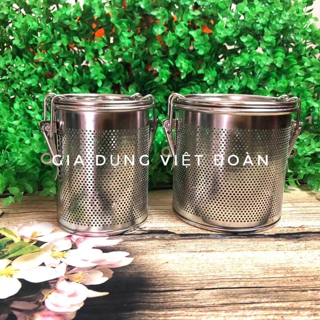 Dụng Cụ Lọc Trà, Lọc Gia Vị Inox Không Gỉ Cao Cấp Có Móc Treo Tiện Dụng - Dụng Cụ Nhà Bếp