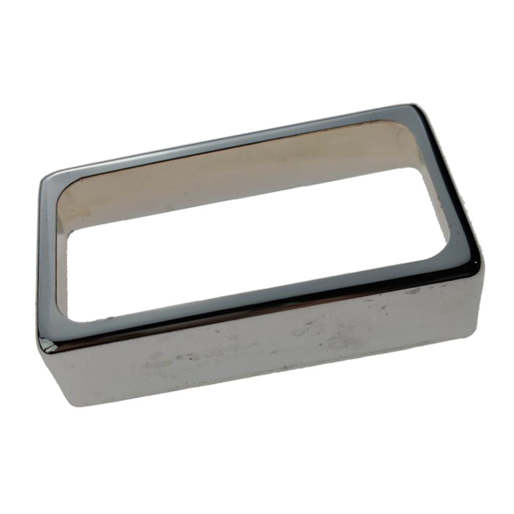 Mini 1 PC Bằng Đồng Humbucker Mở Nắp Lỗ LP Đàn Guitar Bền Chrome