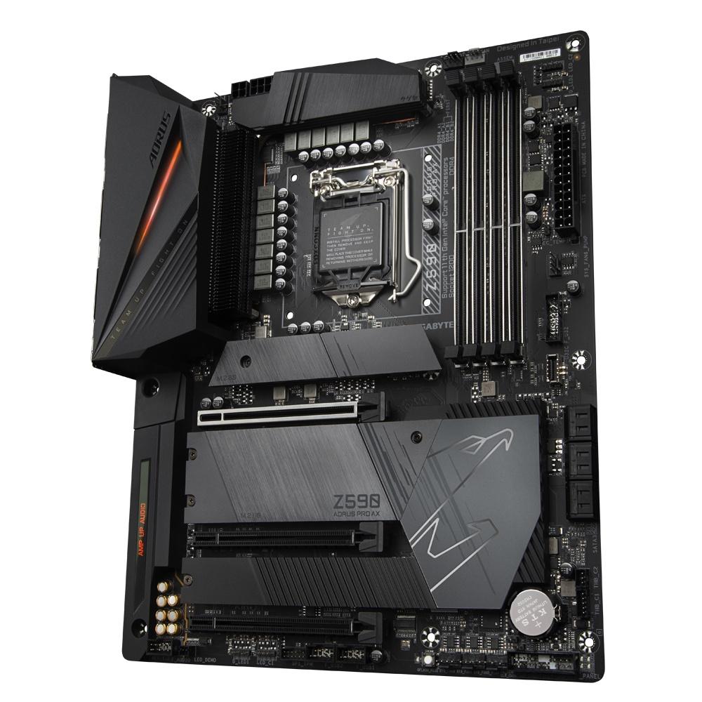 Mainboard - Bo mạch chủ Gigabyte GA Z590 AORUS PRO AX - Hàng chính hãng - Vi tính Hoàng Long