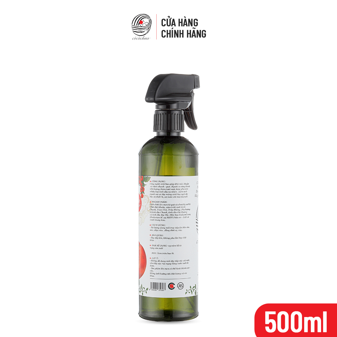 Nước Tẩy Rửa Bồn Cầu Cà Chua Mới Toanh Diệt Khuẩn Nấm Khử Mùi 500ml