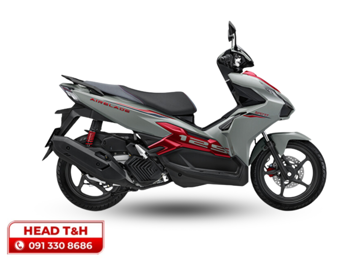 XE MÁY HONDA AIRBLADE 125CC PHIÊN BẢN THỂ THAO MÀU XÁM
