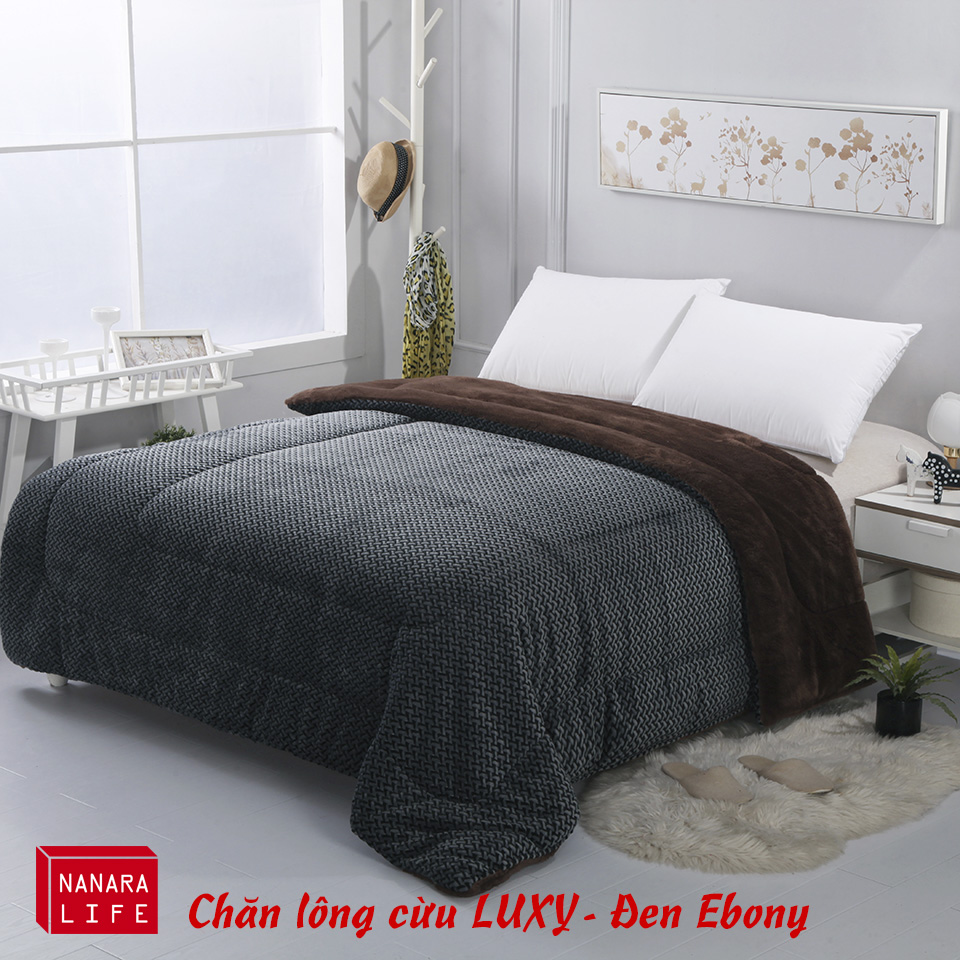 Bộ chăn lông cừu cao cấp Luxy Nanara Life Nhật Bản - Nhập khẩu chính hãng