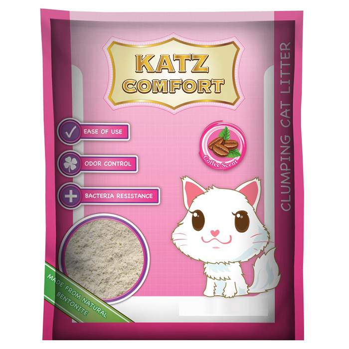 Cát Vệ Sinh Mèo Katz Comfort Hương Cà Phê (5L)
