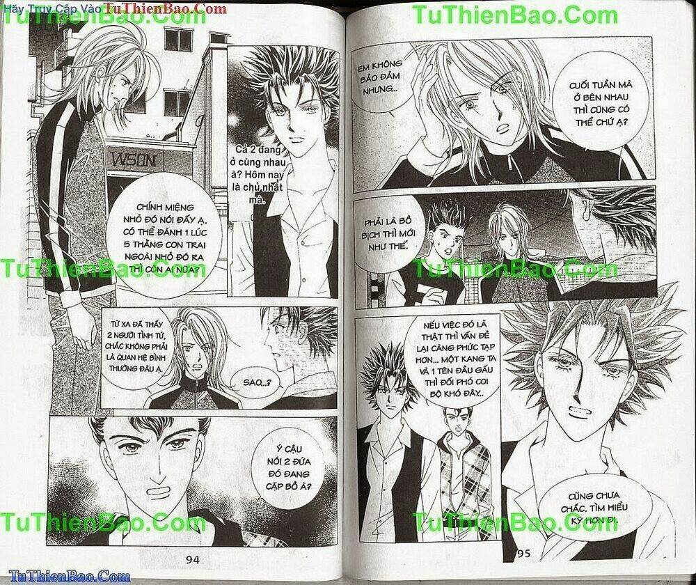 tiểu tử quậy bản đẹp - become habituated to kiss chapter 4 49