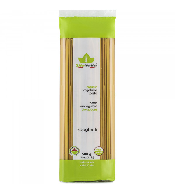 Mì Spaghetti rau củ hữu cơ Bioitalia 500g