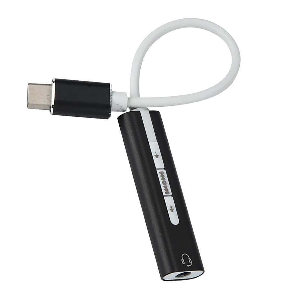 USB  to Aux Audio 3.5mm Jack Headphone Microphone Adapter