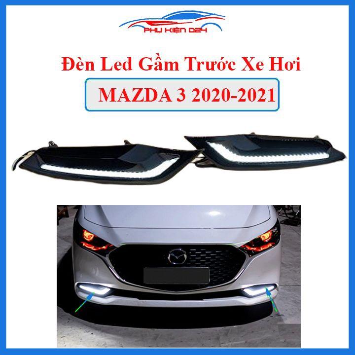 Bộ 2 đèn led gầm trước daylight ô tô Mazda 3 2020-2021