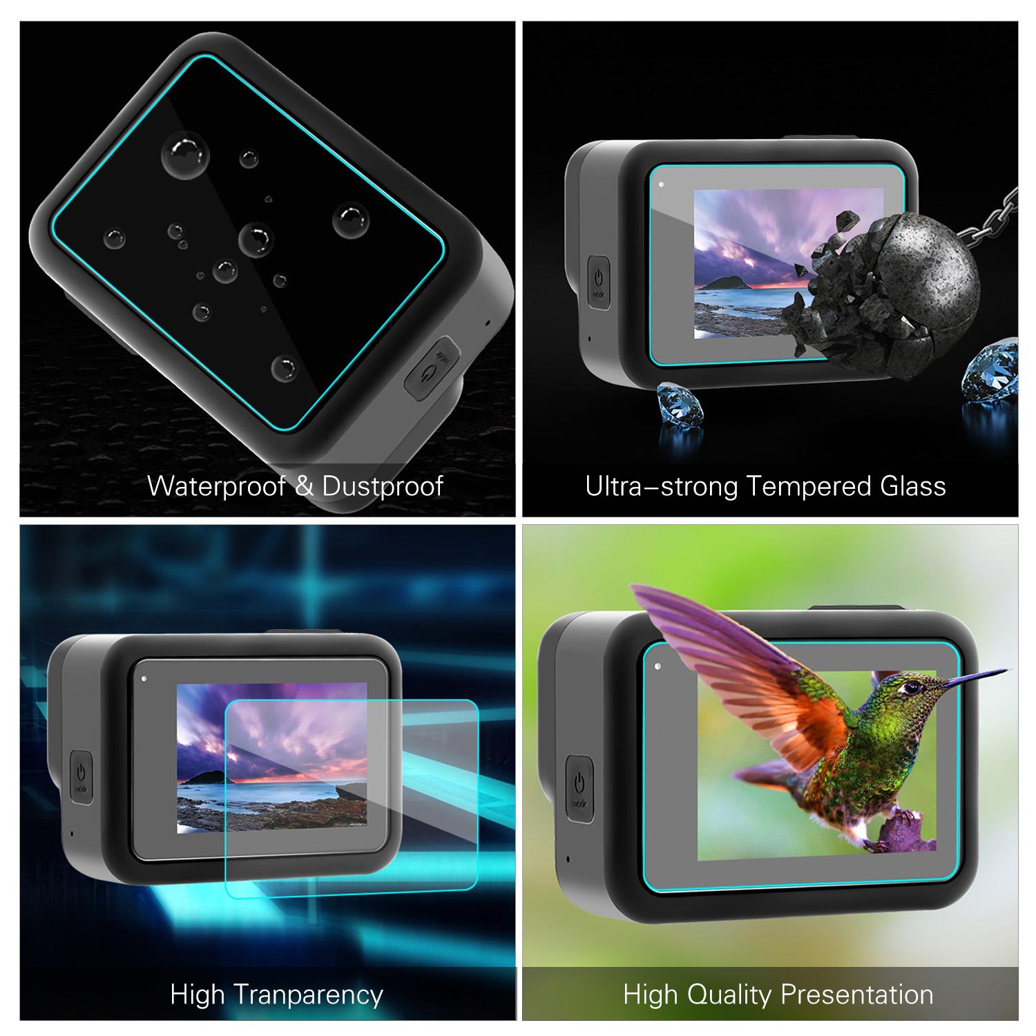 6 miếng cường lực bảo vệ màn hình cho máy ảnh GoPro Hero 8