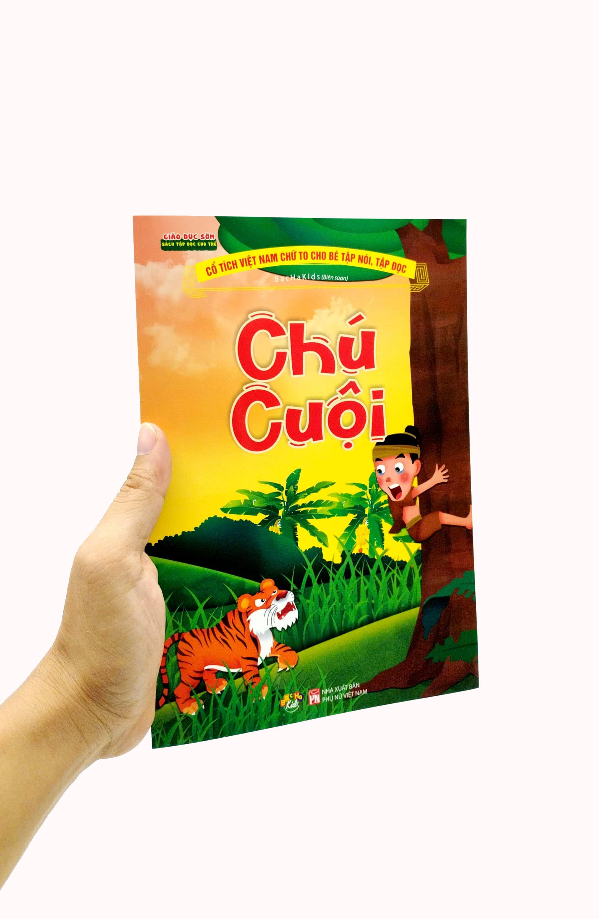 Cổ Tích Việt Nam Chữ To Cho Bé Tập Nói, Tập Đọc - Chú Cuội
