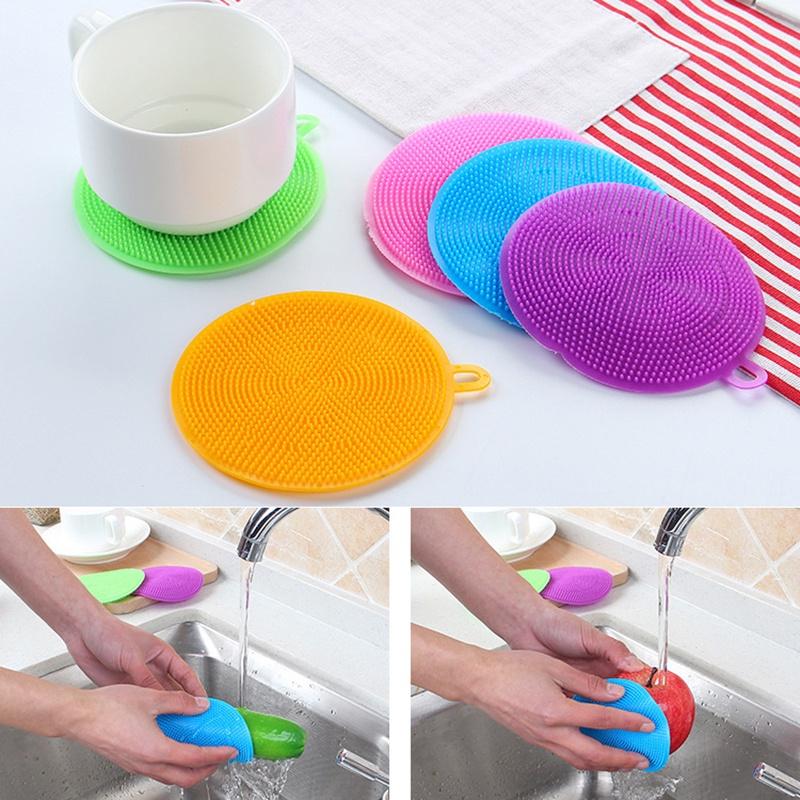 Miếng silicone chà nồi đa năng chống nóng tiện dụng