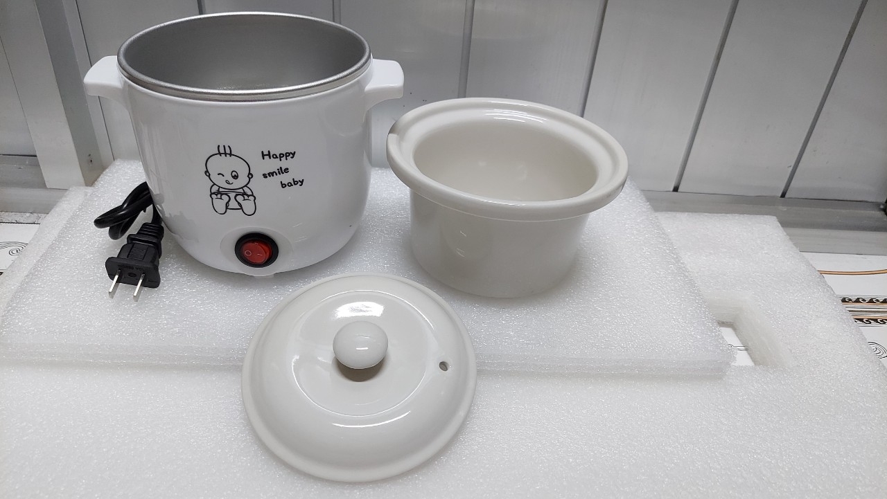 Nồi chưng, tiềm yến nấu cháo, soup,...nấu chậm DDG-7C Nắp sứ LOẠI TỐT