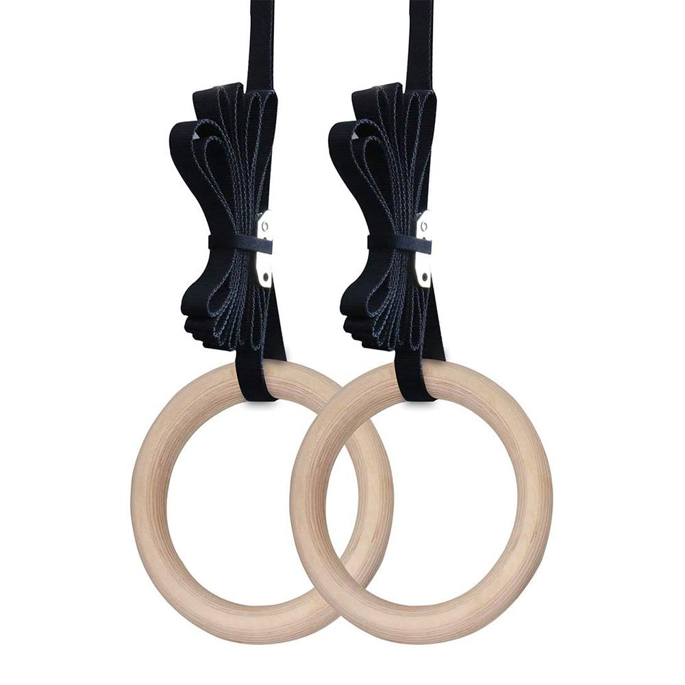 28 32mm thể dục bằng gỗ tập thể dục dụng cụ với khóa cam có thể điều chỉnh dây đeo tập thể dục thiết bị tập thể dục thiết bị sức mạnh thiết bị đào tạo Color: 32MM Single ring