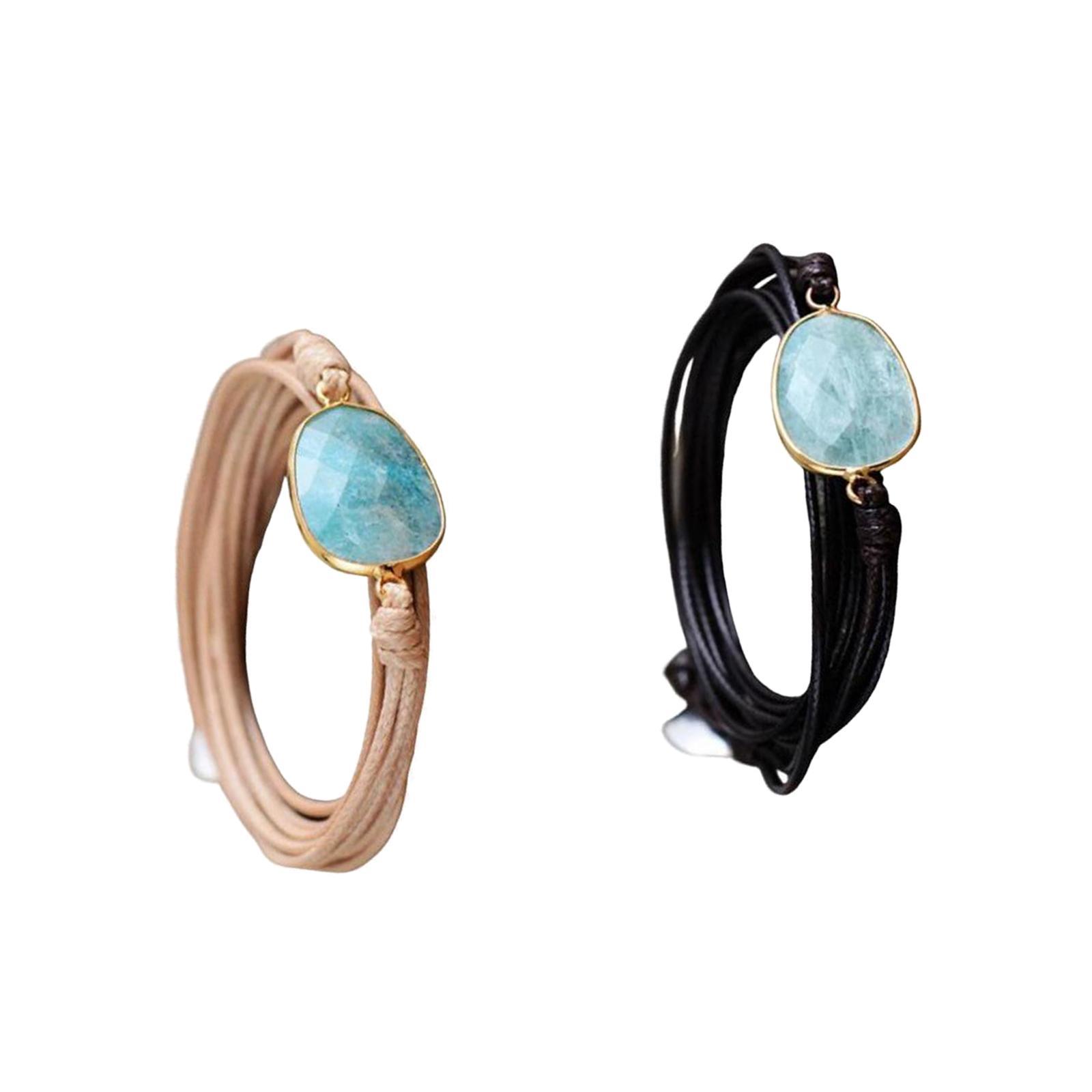 Ethnic Rope Wrap Bracelet Multilayer Men and  Comfortable