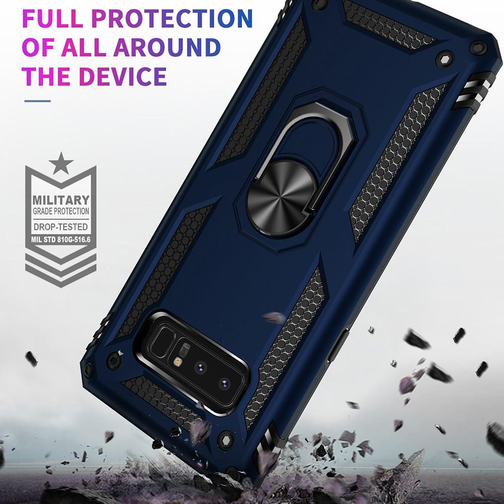 Ốp lưng cho Samsung Note 8 chống sốc 2 lớp kèm nhẫn iring làm giá đỡ
