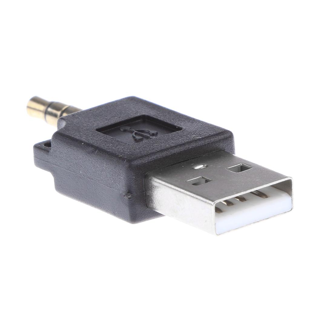 Portable USB 2.0 to 3.5mm Adapter for Apple iPod Shuffle 1st 2nd Generation
