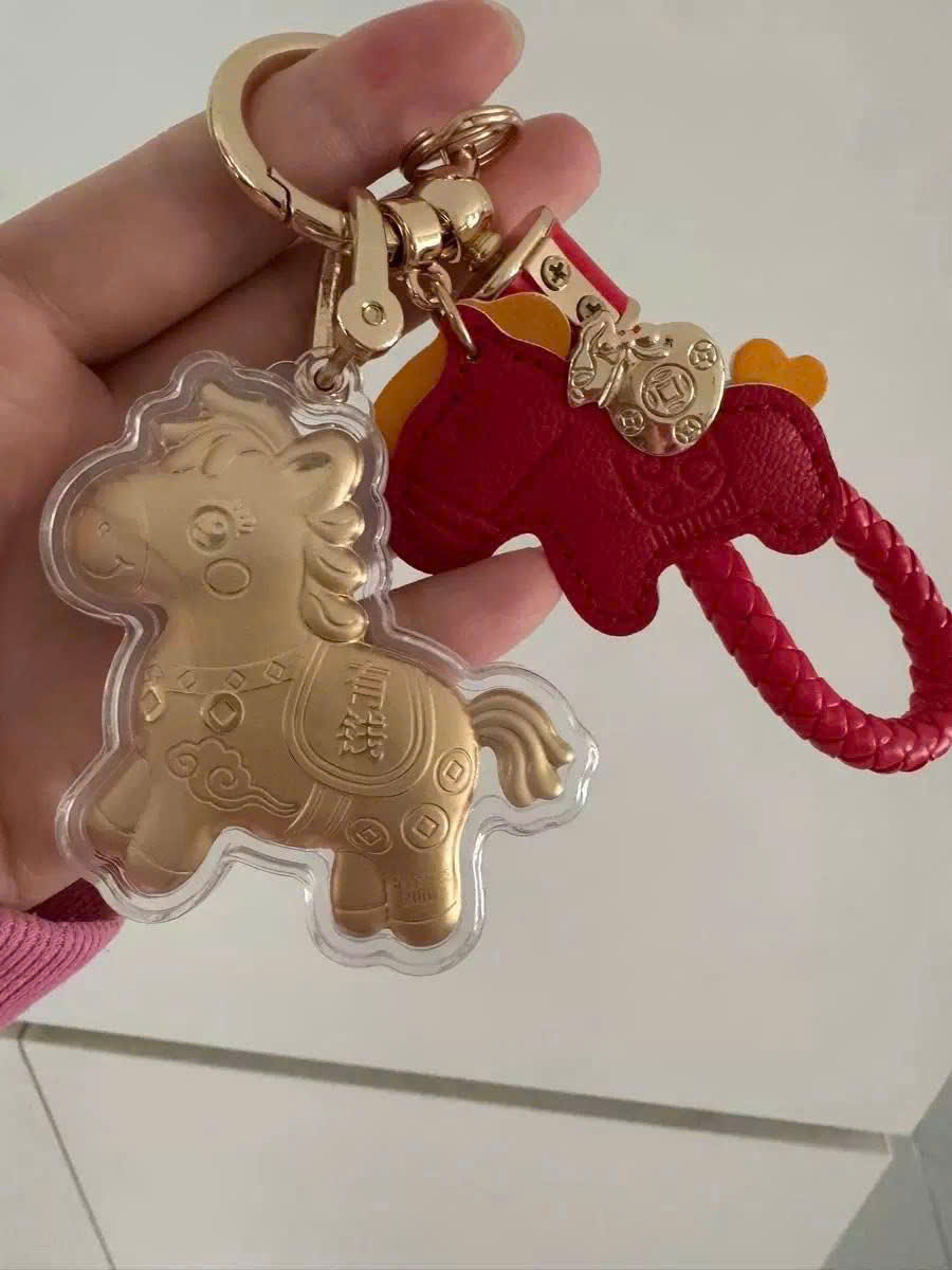 Móc Khóa Ngựa Vàng May Mắn – Biểu Tượng Mã Đáo Thành Công – Phụ Kiện Treo Balo, Túi Xách – Quà Tặng Ý Nghĩa - HÀNG CHÍNH HÃNG MINIIN