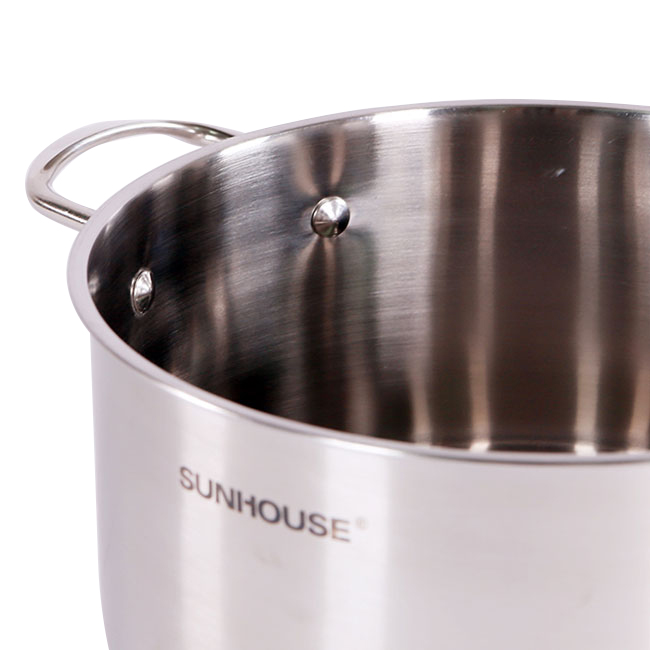 Bộ Nồi Inox 3 Đáy Sunhouse Sh 895