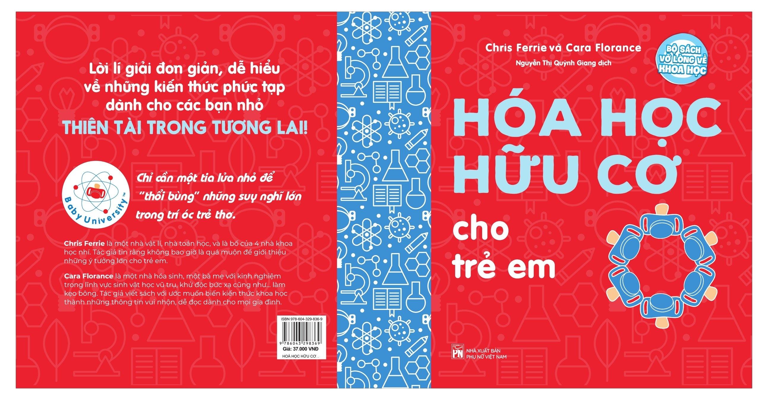 Bộ Sách Vỡ Lòng Về Khoa Học - Hoá Học Hữu Cơ Cho Trẻ Em