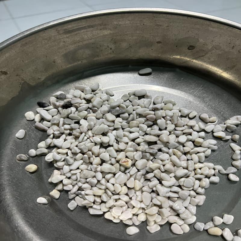 Sỏi Trắng Sữa Tự Nhiên - Trang Trí Bể Cá, Trang Trí Sân Vườn túi 1kg