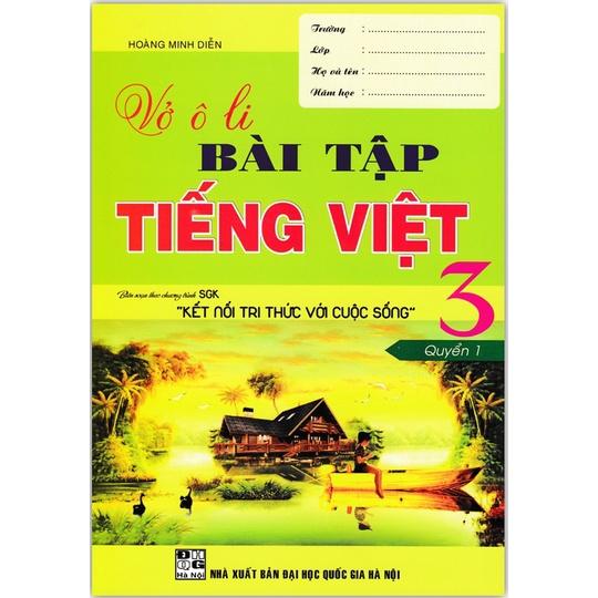 Sách - Vở Ô Li Bài Tập Tiếng Việt 3 Quyển 1