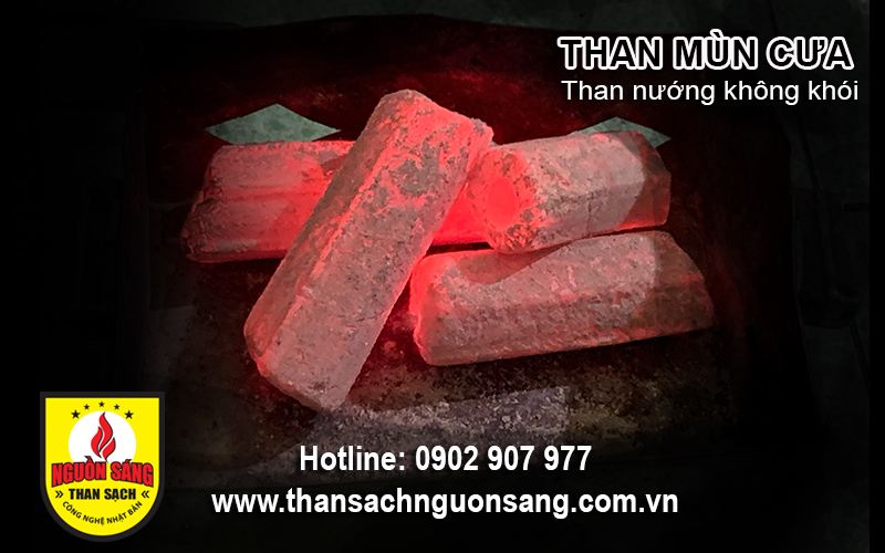 Than mùn cưa gía sỉ (thùng 10kg)- Than nướng không khói