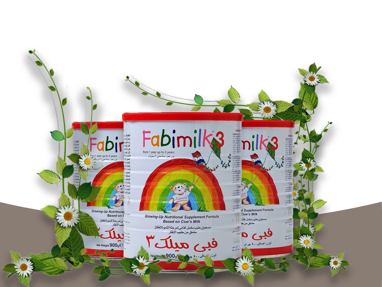 Sữa bột Fabimilk số 3 900g (1-3 tuổi) - Nhập khẩu Vương quốc Anh