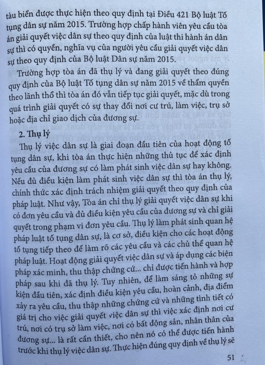 Giải Quyết Vụ Việc Dân Sự