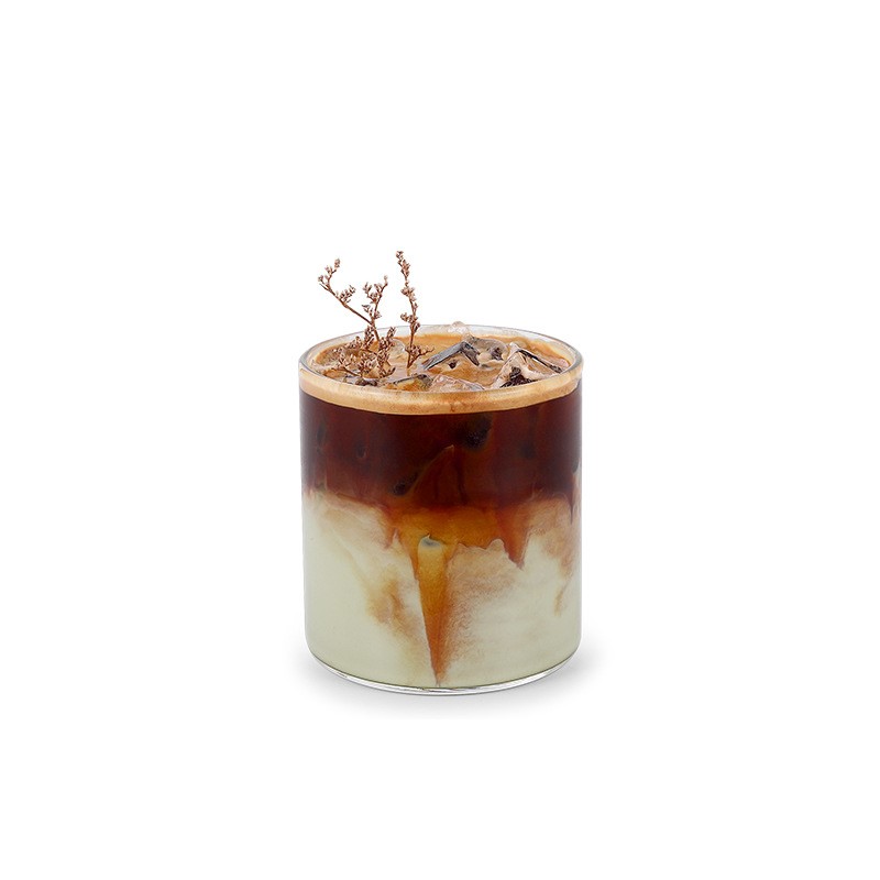 Ly thủy tinh tròn thấp 320ML - Mã 7590 Decor cực đẹp